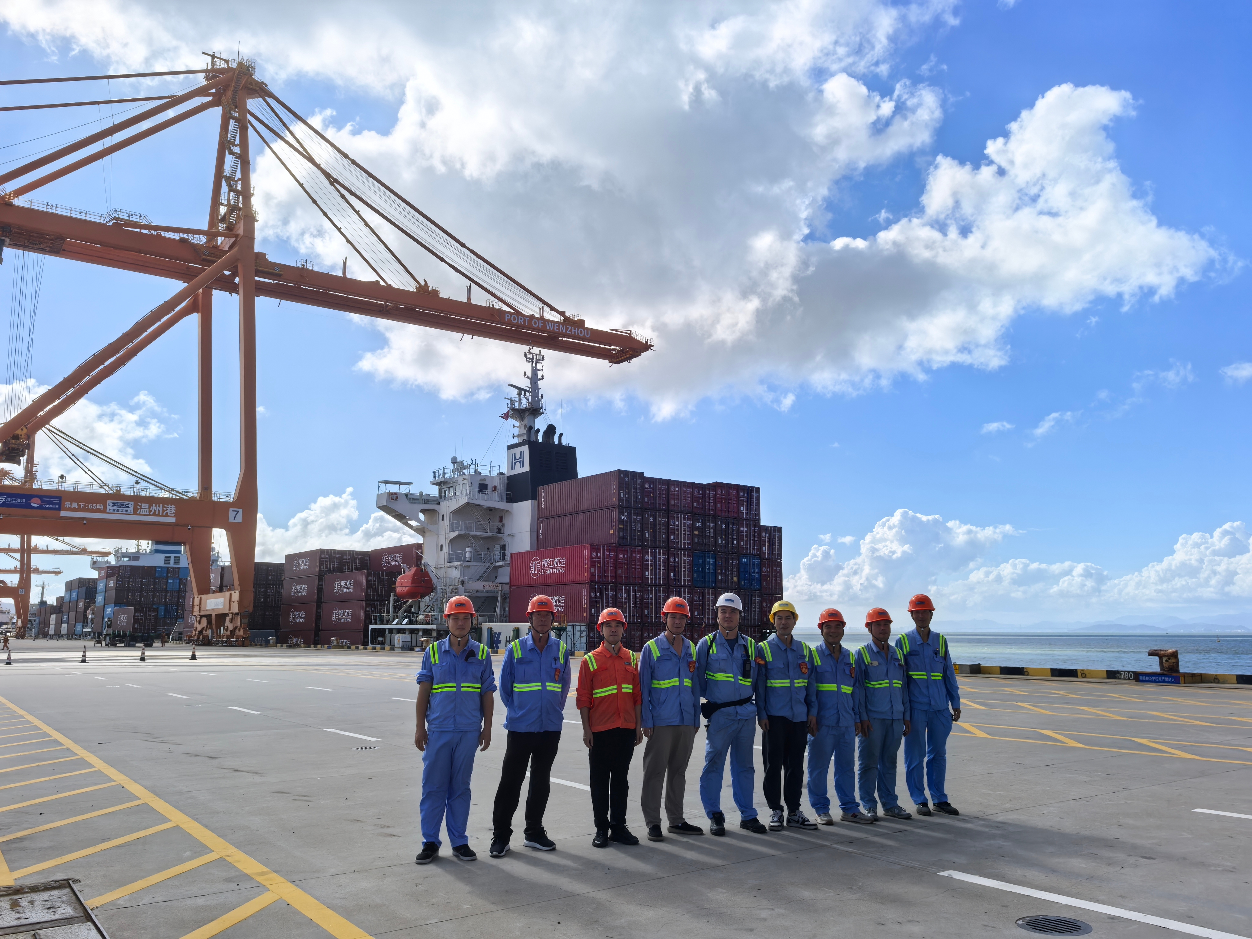 攻坚生产 备战旺季——状元岙公司开展生产突击演练